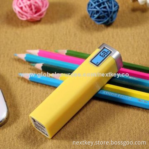 Mini Vatop Power Bank with 3,000mAh Capacity, 5V/1A Output